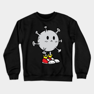 Virus boy png cartoon png Crewneck Sweatshirt